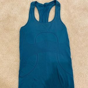 Swiftly Tech Racerback Blue Tank top